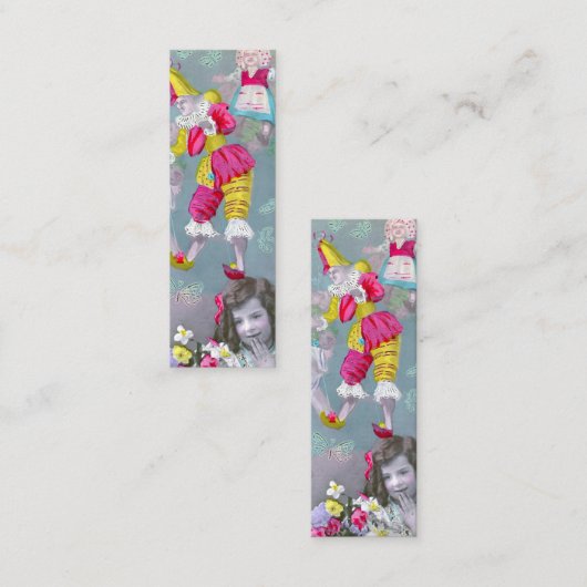 Mon petite coeur dans ce baiser 2ブックマーク スキニー名刺 (正面/裏面)