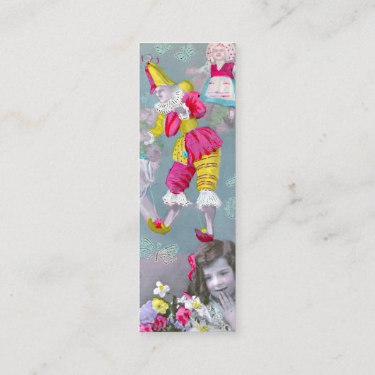 Mon petite coeur dans ce baiser 2ブックマーク スキニー名刺 (裏面)