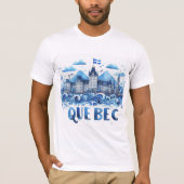 Mon Québec, ma ville Tシャツ (正面)