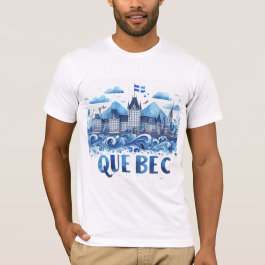 Mon Québec, ma ville Tシャツ (正面)