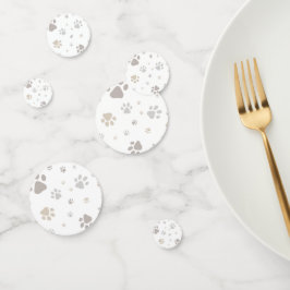 Mon Toutou French Dog Birthday Party Napkins コンフェッティ