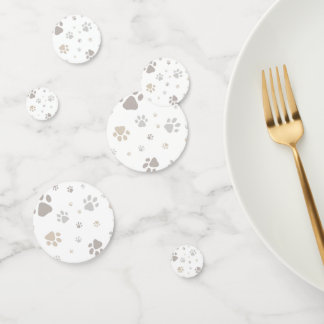 Mon Toutou French Dog Birthday Party Napkins コンフェッティ