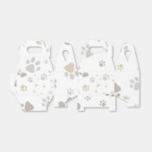 Mon Toutou French Dog Birthday Party Napkins フェイバーボックス (折り畳みなし)