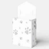 Mon Toutou French Dog Birthday Party Napkins フェイバーボックス (オープン)