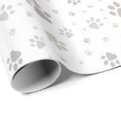 Mon Toutou French Dog Birthday Party Napkins ラッピングペーパー (ロールコーナー)