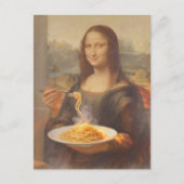 Mona and her Spaghetti ポストカード (正面)