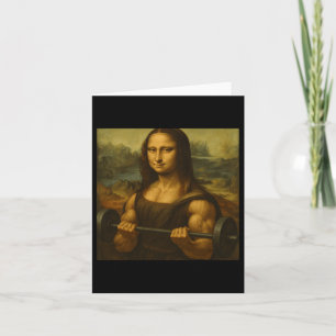 Mona Lisa重みを持ち上げる強力なアートゲインBodybui カード