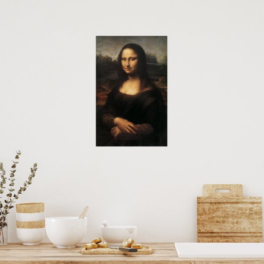 Mona Lisa ポスター (キッチン)