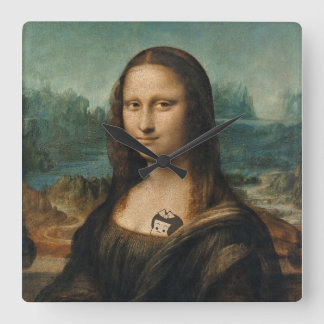 Mona Lisa、壁時計の更新 スクエア壁時計