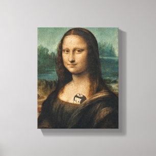 Mona Lisa、更新されたキャンバス印刷 キャンバスプリント