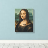 Mona Lisa、更新されたキャンバス印刷 キャンバスプリント (インサイチュ (ウッドフロア))