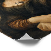 Mona Lisa、更新されたプリント ポスター (角)