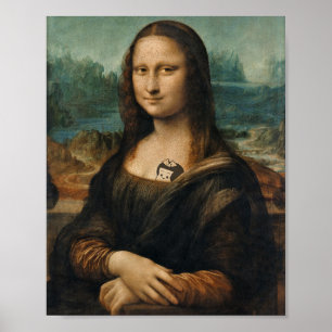 Mona Lisa、更新されたプリント ポスター