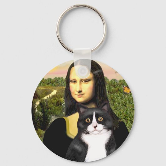 Mona Lisa - Am SH黒猫 キーホルダー (正面)