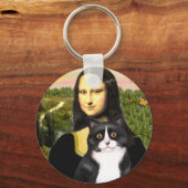 Mona Lisa - Am SH黒猫 キーホルダー (正面)