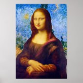 Mona Lisa and Van Gogh ポスター (正面)