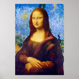 Mona Lisa and Van Gogh ポスター