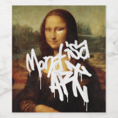 Mona Lisa Art ワインラベル (シングルラベル)