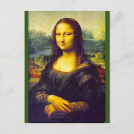 Mona Lisa by Da Vinci,ファインアート, ポストカード