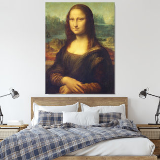Mona Lisa By Leonardo Da Vinci キャンバスプリント
