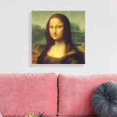 Mona Lisa By Leonardo Da Vinci キャンバスプリント (インサイチュ (リビング))
