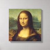 Mona Lisa By Leonardo Da Vinci キャンバスプリント (正面)