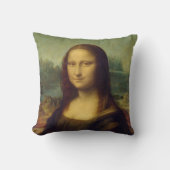 Mona Lisa By Leonardo Da Vinci クッション (正面)