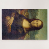 Mona Lisa By Leonardo Da Vinci ジグソーパズル (横)