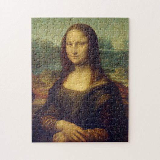 Mona Lisa By Leonardo Da Vinci ジグソーパズル (縦)