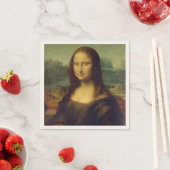 Mona Lisa by Leonardo Da Vinci スタンダードカクテルナプキン (インサイチュ)