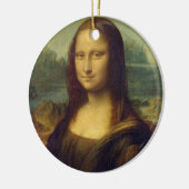 Mona Lisa by Leonardo Da Vinci セラミックオーナメント (左)