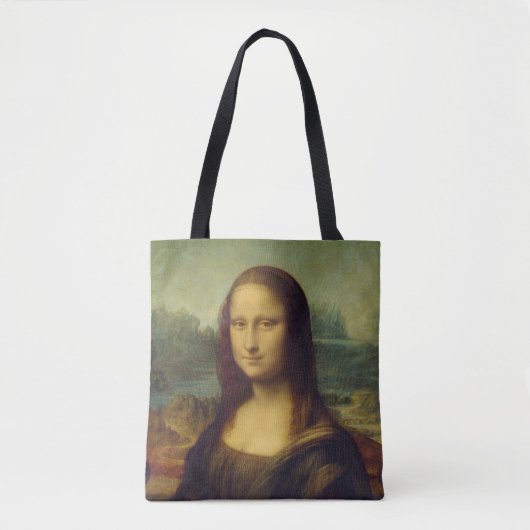 Mona Lisa By Leonardo Da Vinci トートバッグ (正面)