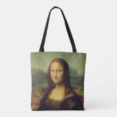 Mona Lisa By Leonardo Da Vinci トートバッグ (裏面)