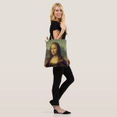 Mona Lisa By Leonardo Da Vinci トートバッグ (モデル)