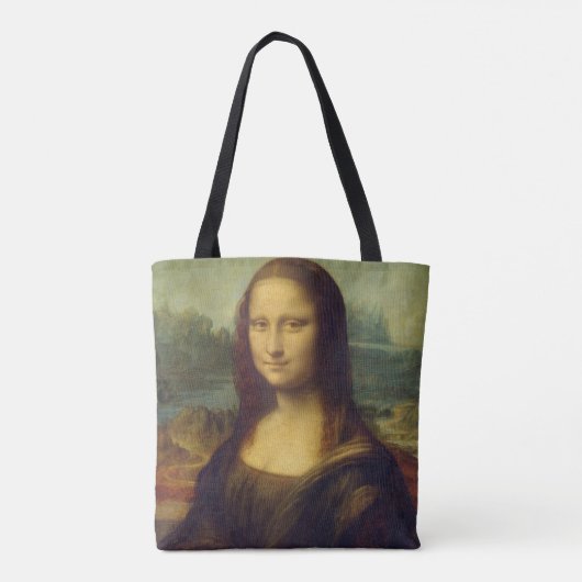 Mona Lisa by Leonardo Da Vinci トートバッグ (裏面)
