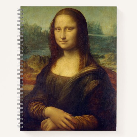 Mona Lisa by Leonardo Da Vinci ノートブック (正面)