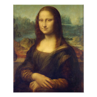 Mona Lisa By Leonardo Da Vinci フォトプリント