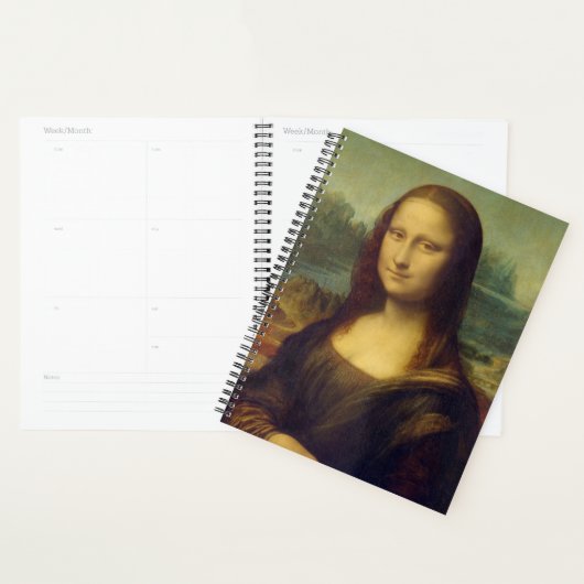 Mona Lisa By Leonardo Da Vinci プランナー手帳 (ディスプレー)