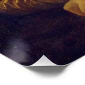 Mona Lisa By Leonardo Da Vinci ポスター (コーナー)