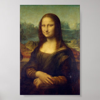 Mona Lisa by Leonardo da Vinci ポスター