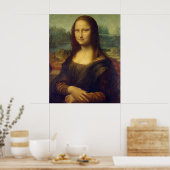 Mona Lisa by Leonardo Da Vinci ポスター (キッチン)