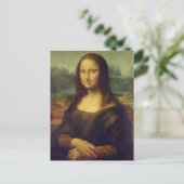 Mona Lisa by Leonardo Da Vinci ポストカード (スタンド正面)