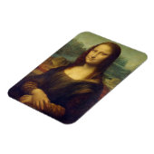 Mona Lisa by Leonardo Da Vinci マグネット (左側)