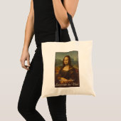 Mona Lisa by Leonardo da Vinci, Renaissance Art トートバッグ (正面(商品))