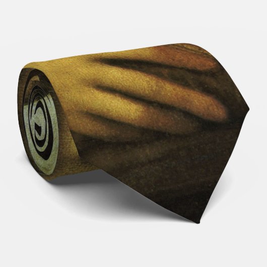 Mona Lisa by Leonardo da Vinci, Renaissance Art ネクタイ (ロール)