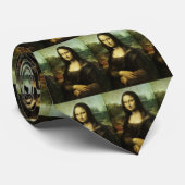 Mona Lisa by Leonardo da Vinci, Renaissance Art ネクタイ (ロール)
