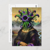 Mona Lisa Cthulhu ポストカード (正面/裏面)