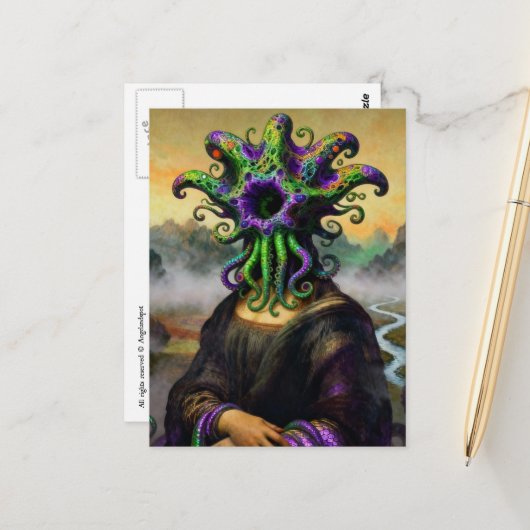 Mona Lisa Cthulhu ポストカード (正面/裏面インサイチュ)