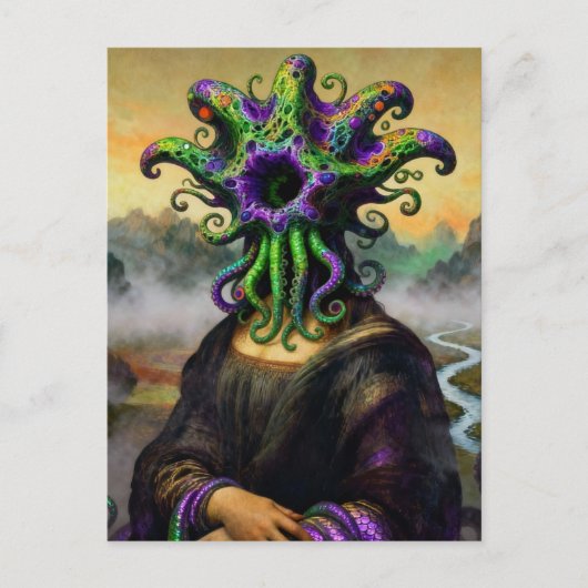 Mona Lisa Cthulhu ポストカード (正面)