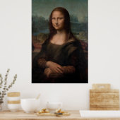 Mona Lisa del Giocondo ポスター (キッチン)